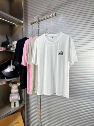 loew*罗意威 Ss25夏季新款短袖，顶级图案Logo，帅气时尚，简约百搭款。面料棉 不仅挺括，保持潮流的廓形，又穿着舒适，纱织更细腻 Y码数：M-4Xl