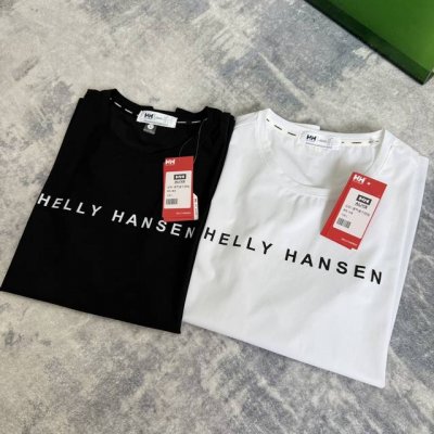 helly Hansen Hh夏情侣款休闲棉触感吸湿速干防晒基础短袖T恤 线上500+ 压胶工艺腋下后背激光打孔高透气工艺！ 定织户外速干排汗凉感Upf80+防
