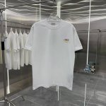 Dior迪奥 2025春夏新款260克短袖T恤 个性印花 男女同款宽松版 S M L Xl Xxl 五个码 黑色 白色 灰色