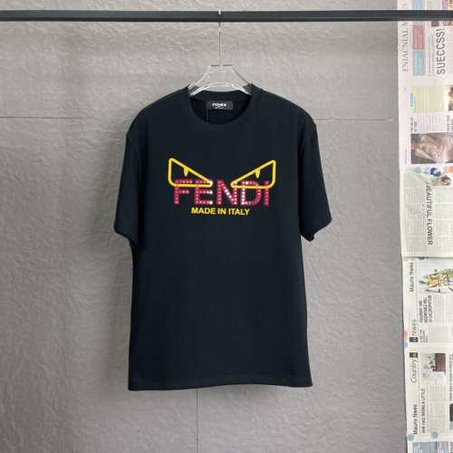 c33 Fendi 芬迪 300高克重 高端工艺 独家专供新款原单男士休闲短袖 高端定制 高版本 时尚百搭爆款 进口面料 手感超柔软细腻 穿着亲肤舒适 高端精品