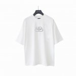 实拍细节图+细节图 Balenciaga巴黎世家新款限定字母Logo短袖T恤 背后字母印花，逼格满满，相当吸睛，超高级上身超酥服，作为舒适穿搭的重中之重，百搭耐