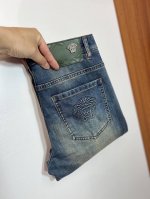 p270Versace/范思哲 2025春夏新品 三标齐全 牛仔裤 好货不用过多介绍 看细节 专柜码数：29-38 175/140上身31码