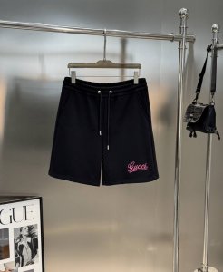 Gucci古齐25S春夏限定款短裤.男女同款！原单推荐！采用重工刺绣工艺，手感细腻，极具立体感，触感肌理效果，效果极佳，Oversize版型超大版型，面料32支