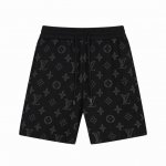 Louis Vuitton 2025Fall 春夏联名系列 老花发泡工艺短裤 定织定染纯棉毛圈 克重360G面料 采用手工工艺 无惧起皮脱落 全套包装 Size
