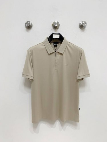新品上市 Boss 2025Ss夏季新款字母Logo男士翻领Polo衫！经典商务男款，高端男装的天花板级别的商务男款！简约时尚大气不失优雅，单穿内搭体面过人，品