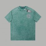 ch*Ome Hearte 25Ss早春新款 克罗心Logo烫钻短袖 轻奢主义 男女日常通勤穿搭必备单品 正确版本 欢迎对比 详细特征 320克100% 纯棉双