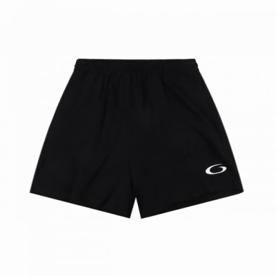 balenciaga巴黎世家Blcg 圆环形Logo绣花短裤 面料采用纯棉鱼鳞纹毛圈面料，水洗后克重500G，垂感十足，立体裁剪，原版版型一刀未切，刺绣采用 C