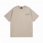 Balenciaga 巴黎世家2025 Ss 经典可乐海浪Logo反面刺绣洗水做旧磨烂短袖T恤 本市场No.1的质量 真正天花板品质 全部原版开发注意细节图 避