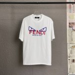 c33 Fendi 芬迪 300高克重 高端工艺 独家专供新款原单男士休闲短袖 高端定制 高版本 时尚百搭爆款 进口面料 手感超柔软细腻 穿着亲肤舒适 高端精品