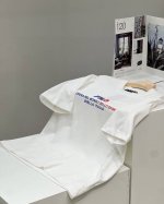 Fila斐乐变色小Logo经典款印花休闲宽松情侣款 短袖T恤 款号：C329 颜色: 黑色 白色 细节版本一比一复刻 重磅专柜最新款！走一波！绝对私房牛货！ 原