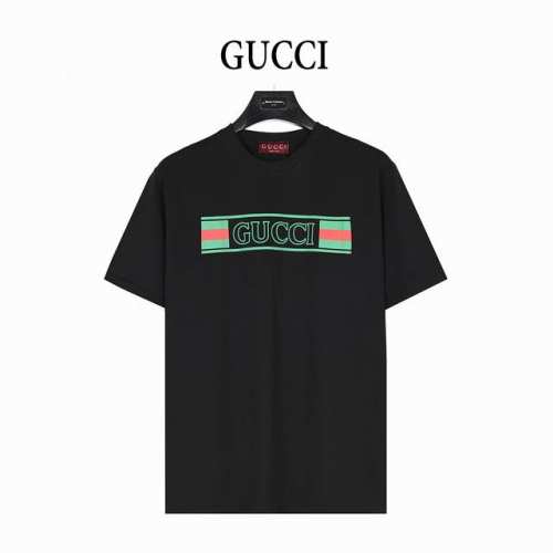Gucci 古驰 25Ss 旗帜带Logo撞色字母短袖T恤 高版出品 设计感十足 干净又清爽 凹起造型来妥妥的好看 经典的小圆领设计简洁好穿 走在街上吸睛度满分