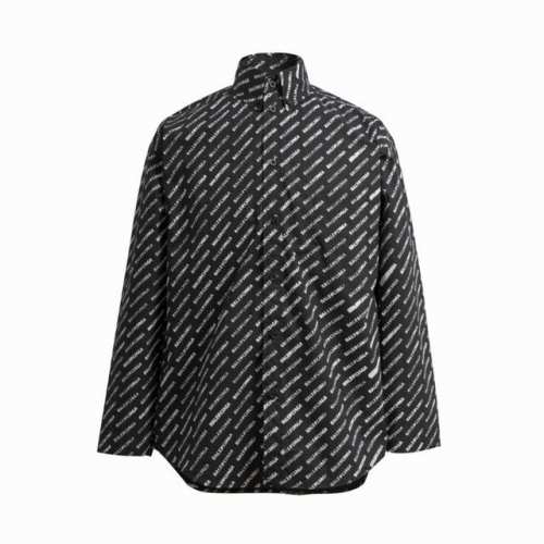 24Ss Blcg巴黎世家满印长袖衬衫 面料采用了以棉纤维为主制成的，它具有柔软舒适、吸湿性强等特点。棉质衬衫适合在春夏季节穿着，因为棉纤维的透气性可以帮助身体