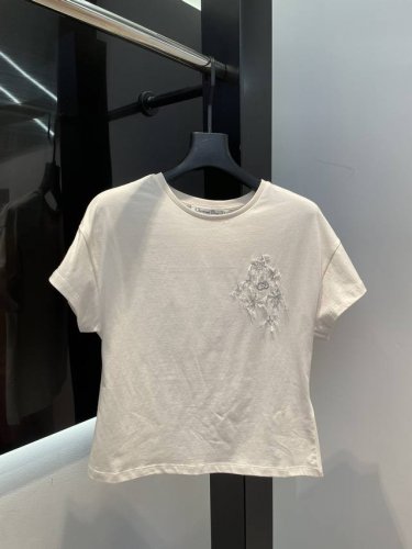 Dc绣小星星T恤，原版开发， 杏Sml，现货发售