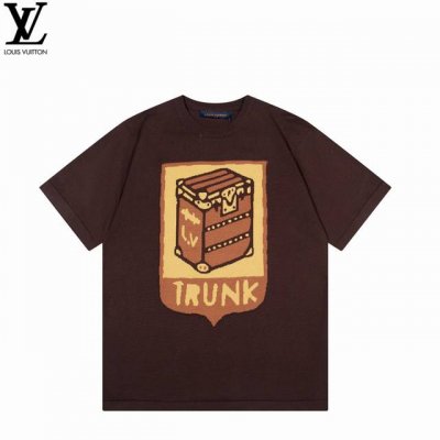 louis Vuitton 路易威登 菲董联名箱子贴半袖毛织短袖 - Louis Vuitton法国路威酩轩集团-Lvmh旗下品牌 著名奢侈品箱包和皮具品牌 百