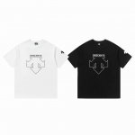 Descente 迪桑特专柜同步镂空 Logo 印花袖标情侣圆领休闲短袖-原单版本 Color：白色 黑色 Size：S M L Xl Number：25045