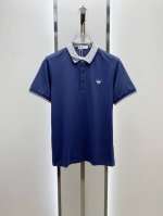 Bv家25Ss新款春夏短袖翻领T恤polo，最高版本客供定制高端朱地面料简单时尚款，螺纹拼色螺纹配色超级好看！胸前Bv标识刺绣经典Logo简单大方的款式！满满的