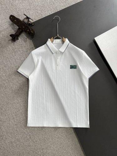 隔天出货 高版本 Gucci 古奇 25Ss春夏新款高定Polo翻领T恤 意大利进口机器制造 真正做到顶奢高品质 1:1Copy闭眼入 精梳重磅的面料，高强度高