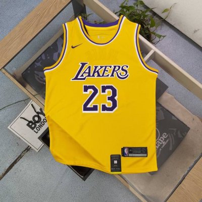 顶级刺绣 2025新款Nba耐克Nike洛杉矶湖人队勒布朗詹姆斯23号刺绣球衣篮球服，刺绣字母醒目张扬，图案动感十足，将活力展现得淋漓尽致。无论是投身激烈赛场，
