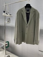 z Zegn 2025Ss 男士天丝麻西装 高端商务正装西服外套新视角西服外套,休闲商务的魅力徽标.经典版型裁剪,尽显男士魅力风采.客供纤维蚕丝亚麻混纺机织,多