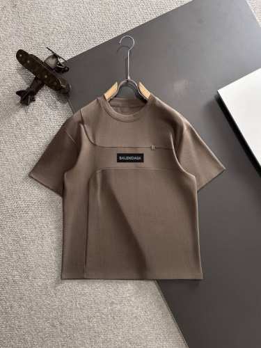 隔天出货 高品质 Balenciaga 巴黎世家 25Ss春夏新款高定T恤 意大利进口机器制造 真正做到顶奢高品质 闭眼入的款 精梳重磅的面料 高强度高克重面料