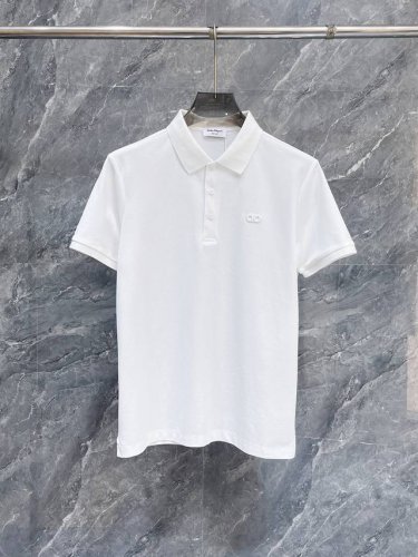 新品上市 菲拉格慕 Ss夏季新款字母Logo男士翻领Polo衫！经典商务男款，高端男装的天花板级别的商务男款！简约时尚大气不失优雅，单穿内搭体面过人，品质控 细