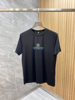 Give 纪梵希 2025年春夏新品上新 三标齐全 丝光棉圆领短袖T恤 好货不用过多介绍 看细节 专柜码数 M-6Xl 175 140建议Xl 修身版型
