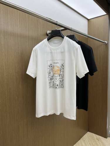 新品 Pd Ss春夏独家专供新款原单男士休闲短袖 高端定制 高端版本 时尚百搭爆款进口面料 手感超柔软细腻 穿着亲肤舒适 高端精品 代工厂P精细做工 上身非常赞