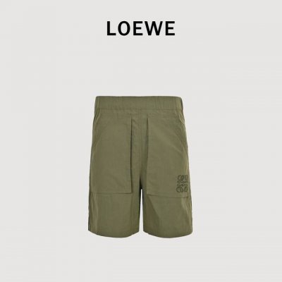 loewe 罗意威 纹路棉质府绸 paula S 镂空刺绣短裤 专柜同步在售 面料 原版定制 自带褶皱感的棉府绸面料 Zp一致 定染无色差 夏季清凉 上身玩的就