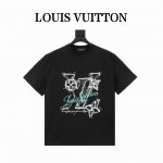 Louis Vuitton路易威登 素描印花刺绣标语短袖 Size:Xs-Xl
