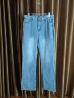 李维斯Cleanfit Vintage517 风格水洗高街微喇叭直筒水洗牛仔裤长裤 建议家人们认真对比裤子版型和水洗效果 非常推荐所有五金辅料全部做到和90S一