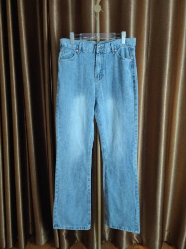李维斯Cleanfit Vintage517 风格水洗高街微喇叭直筒水洗牛仔裤长裤 建议家人们认真对比裤子版型和水洗效果 非常推荐所有五金辅料全部做到和90S一
