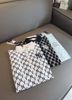 太高级了~韩柜单Mib老花系列，高颜值刺绣标纯棉珠地全身Ny老花满印翻领polo领儿童连衣裙子 颜色：黑色、浅蓝、白色 尺码：120-160