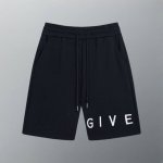 高版本 givenchy 纪梵希 经典立体绣花 Logo标识 五分裤 360克高品质牛肚纯棉面料 特别手感 超级质感 舒适柔软透气 休闲宽松版型 潮流短裤男女同