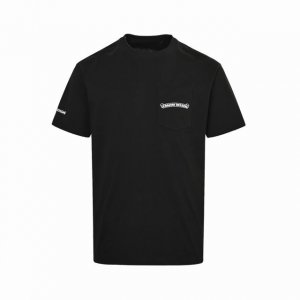 chrome Hearts 克罗心 25Ss 雪花十字印花短袖 面料采用200克重精梳棉，定制32支1*1螺纹，成衣两遍水洗处理，面料舒适亲肤无异感，定制定染面