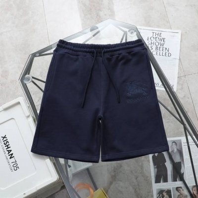 上新 纯原臻品 顶级复刻 - Burberry 巴宝莉 新款刺绣战马贴布刺绣休闲短裤五分裤 - 款号: 25033 - 颜色 黑色 宝蓝 卡其色 - 购入原版开