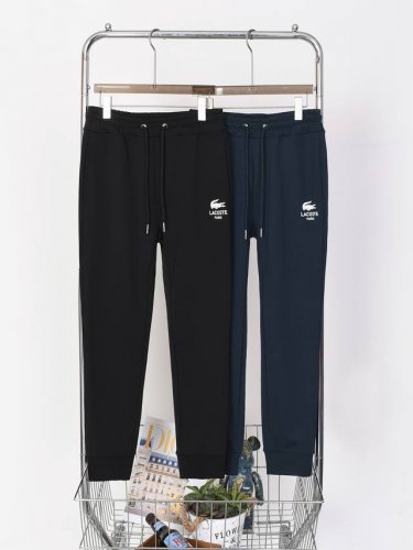 2720#鳄*鱼卫裤长裤 颜色：黑色 深蓝色 尺码：M-Xxl 面料：350G纯棉毛圈