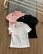 迪桑特女士polo衫三色齐发 Descente Training Tough面料 休闲商务款女款短袖polo衫 官网售价910全部走官网订单 同步发售Tough