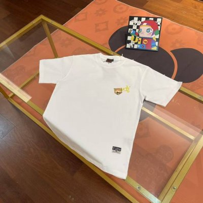 上新， Evisu福神2025新款男士字母达汽车人大M短袖 颜色：白 尺码：S-Xxl S码 肩宽44 胸围96 衣长68 适合身材 -120斤 M码 肩宽46