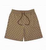 gucci 2025春夏新款提花针织短裤，高密度提花针织工艺，版型紧致立体，定制裤绳五金质感强，上身舒适透气，凹凸有型的立体感，时尚休闲穿搭！ 码数：S M L