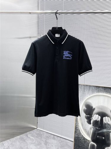 巴宝莉 Burberry 2025Ss夏季新款 翻领短袖T恤 polo衫，高端版本！专柜定制面料 透气舒适度高，细节无可挑剔，品牌元素设计理念，体现高品质。手感