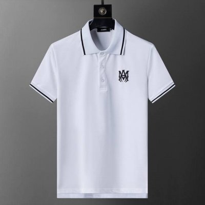 春夏官网同步新款翻领T恤polo，丝光珠地面料 款式时尚 帅气，面料舒适，做工严谨 ，走线工整。上身效果好 码数 M-3Xl 白色