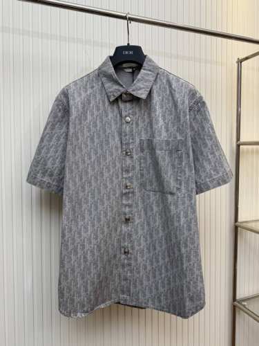 dio 迪奥 25Ss满印提花短袖衬衫 Size：S M L Xl
