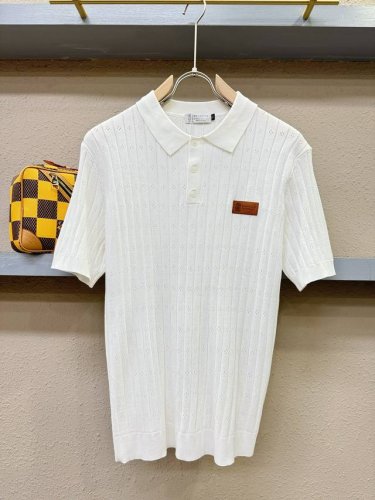 p230 Bc布鲁提 2025春夏新品针织短袖，进口针织面料，手感柔软。顶级进口私货，时尚设计潮流短袖针织衫，不失奢华 品质毋庸置疑 上身效果超赞，奢华官网同款