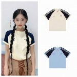 三叶草条纹拼接刺绣短袖 2025三叶草新款女款短袖 在时尚与运动的交汇处 阿迪达斯这款T恤脱颖而出 搭配沉稳的拼接袖 碰撞出别具一格的视觉效果 经典的三叶草标志