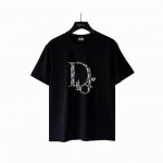 实拍细节图 +尺码表 Dior迪奥 Cd 字母贴布刺绣 Logo标识精工刺绣短袖 精致升级，灵感源自八十年代复古 原版面料 官方同款 定制260 克同缸染面料