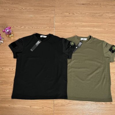 Stone Island 石头岛战术户外速干勋章短袖 甄选品质 实拍可见 面料采用高品质户外速干面料 面料上身舒服 重工纯棉克度 当季必备 版型超正 拒绝臃肿