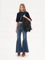 新款 ！最新Chloe 25New 喇叭腿牛仔裤。尺码：Sml。 。