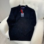 Louis Vuitton路易威登 1V24Fw Monogram提花 羊毛polo衫 参照Yp进行1:1颜色打色 菲董操刀 灵感来源韩国画家park Seo-