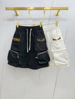 芬迪2025春夏新款男士休闲短裤 高端货简洁时尚大方 定制原版进口面料 简洁利落又清爽 品质做工细节经得起任何形式检验简约大方百搭款 上身优雅帅气，码数：M-3