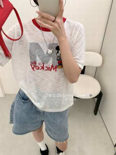 p160 米奇圆领短袖